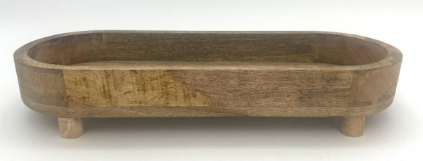 Tablett FEET in natur aus Holz