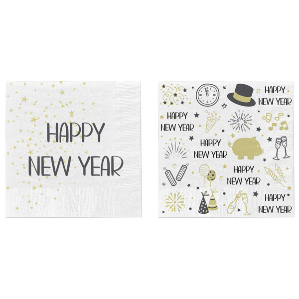 Servietten HAPPY NEW YEAR