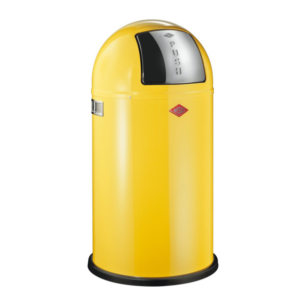 Abfalleimer PUSHBOY gelb