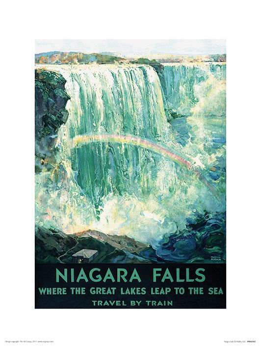 Bild NIAGARA FALLS | Kunstdrucke | Bilder & Rahmen ...