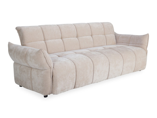 Schlafsofa HESPERIA in creme aus Stoff