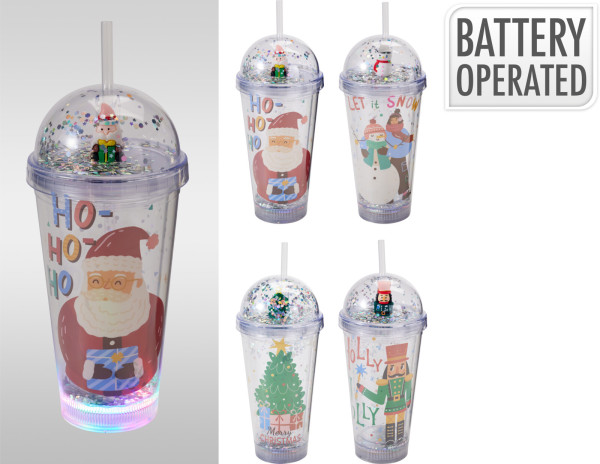 Trinkbecher LED X-MAS