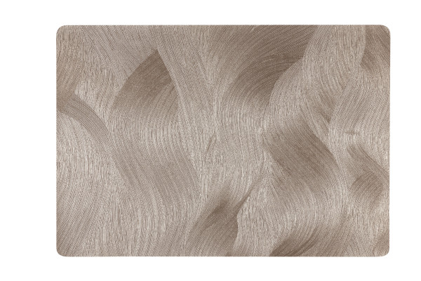 Tischset WIPE taupe in taupe aus Mischgewebe