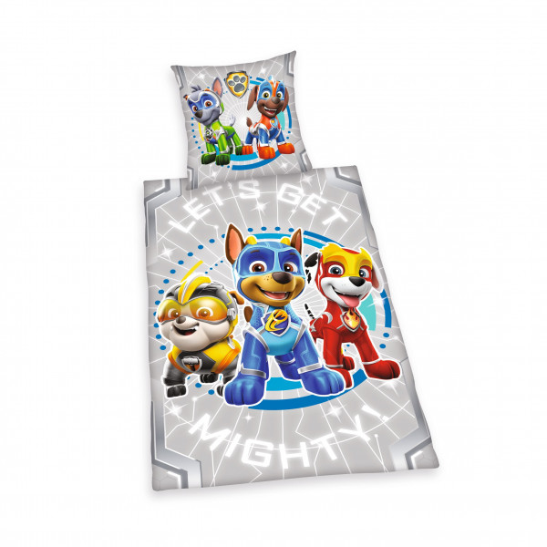 Bettwäsche PAW PATROL in mehrfarbig aus Baumwolle