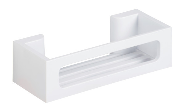 Wandablage TURBO-LOC® BRALIA in weiß aus Kunststoff