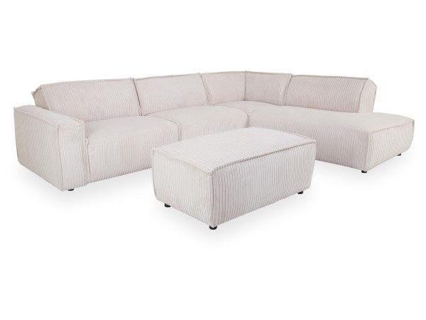 Polsterecke SANSIBAR PADBORG in creme aus Stoff