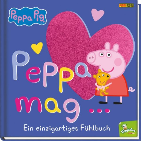 PEPPA PIG Fühlbuch aus Kunststoff