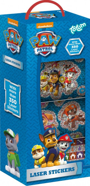 PAW PATROL Lasersticker aus Kunststoff