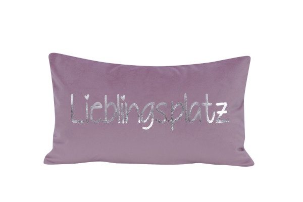 Kissen LIEBLINGSPLATZ rosa
