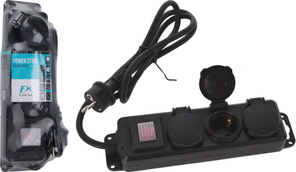 Steckdosenleiste BASIC schwarz