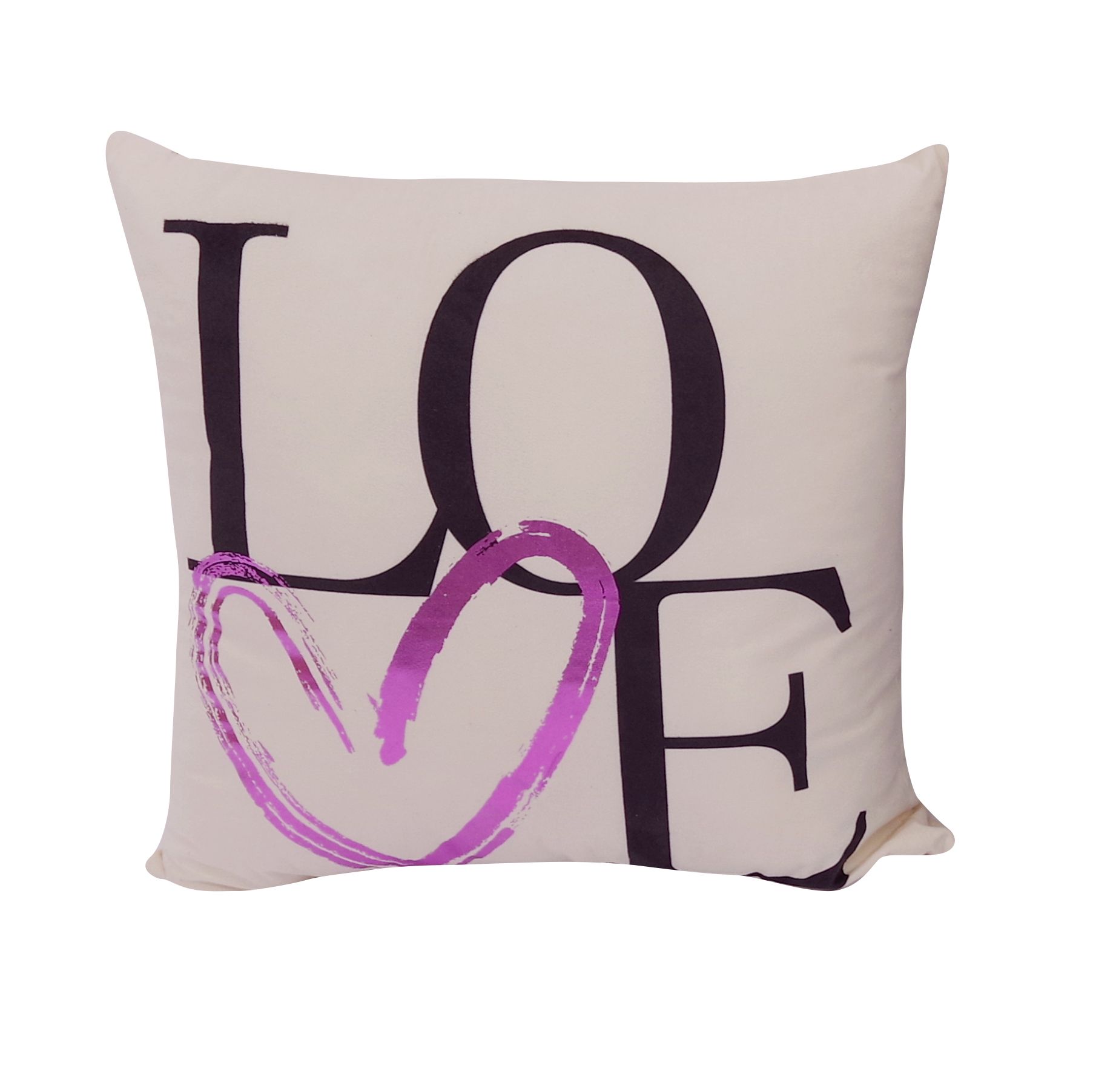Kissen LOVE lila | kaufen | Wohntextilien | & Kissen günstig bei Accessoires und Polstermöbel Gefüllte online | Kissen Hüllen 