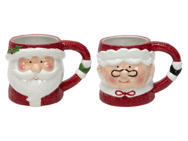 Trinkbecher X-MAS in blau aus Edelstahl
