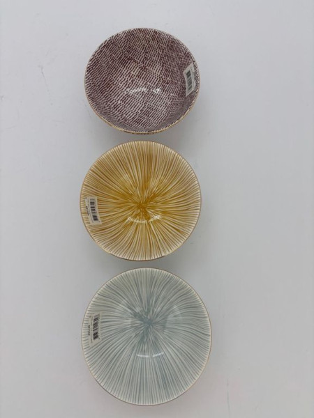 Dipschale ALESSIO in mehrfarbig aus Porzellan