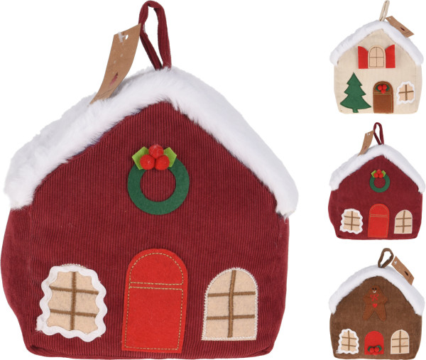 Türstopper LEBKUCHEN in mehrfarbig aus Polyester