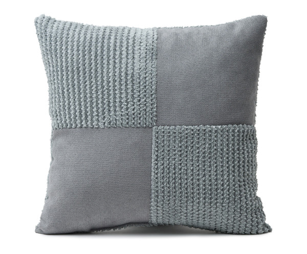 Kissen ELAS silber in silberfarben aus Polyester