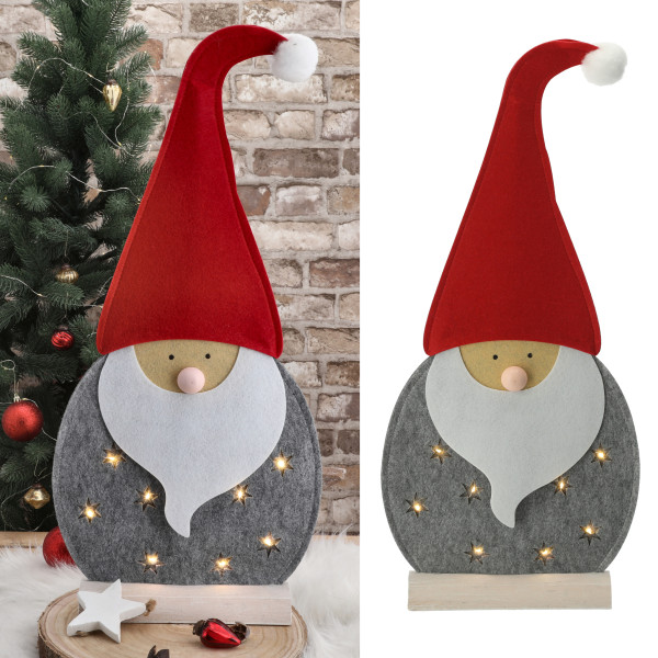 Dekofigur LED SANTA