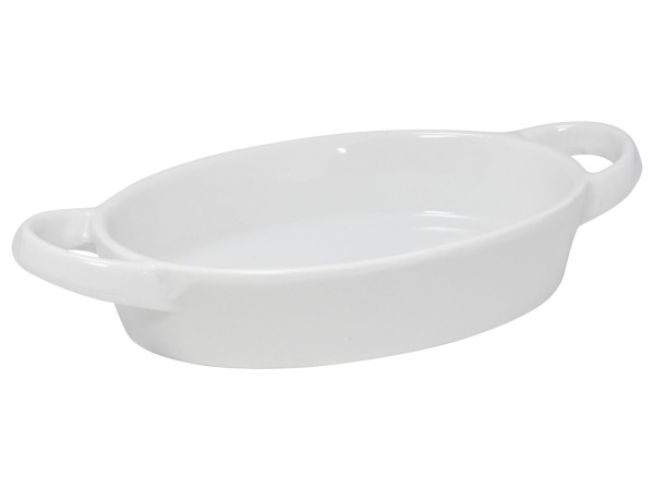Auflaufform WHITE oval