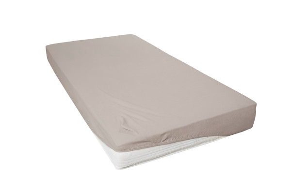 Spannbettlaken COZY kiesel