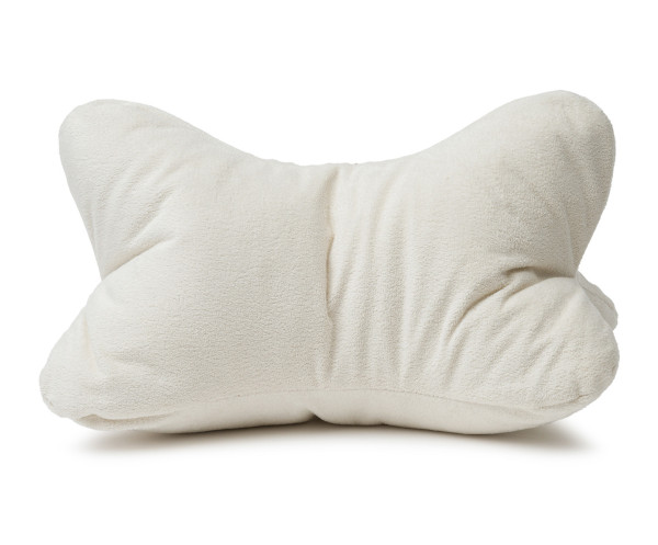 Lesekissen GERRA weiß in weiß aus Polyester