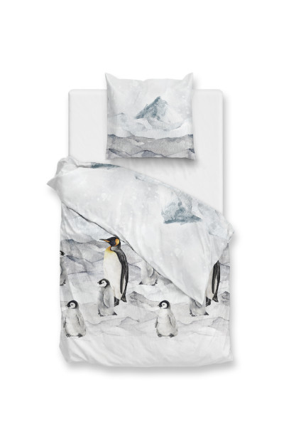 Bettwäsche FROSTINE in mehrfarbig aus Baumwolle