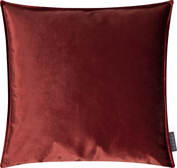 Kissenhülle SHINY marsala in marsala aus Polyester