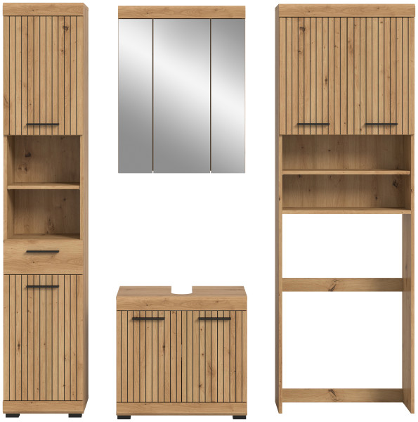 Badezimmerset SCOUT in Eiche aus Holz