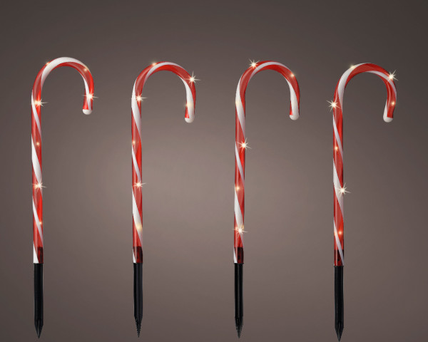 Gartenstecker LED CANDY in mehrfarbig aus Kunststoff