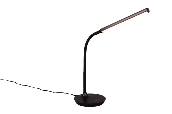 Tischleuchte TORO LED in schwarz aus Kunststoff