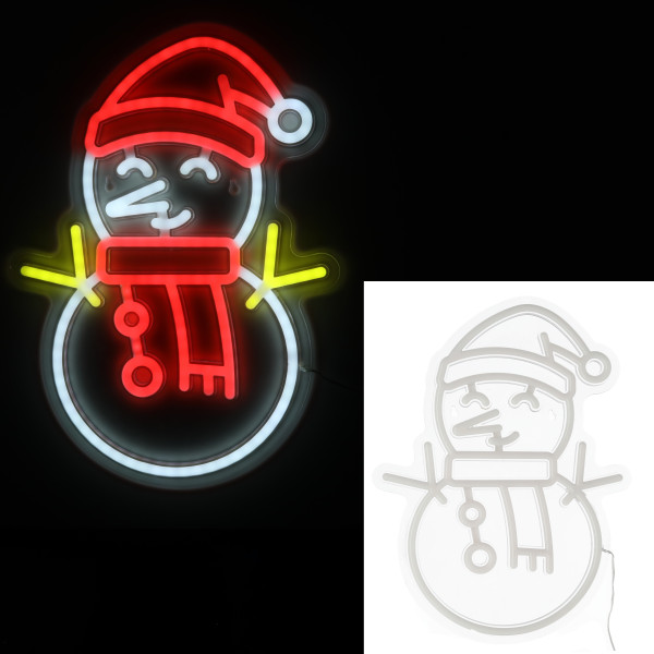 Dekoobjekt LED SCHNEEMANN