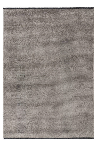 Teppich ROMA silber in silberfarben aus Mischgewebe