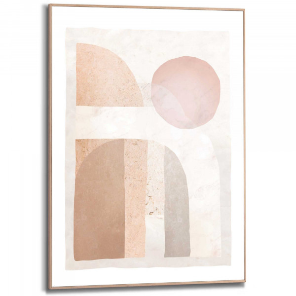 Bild ABSTRACT LANDSCAPE in mehrfarbig