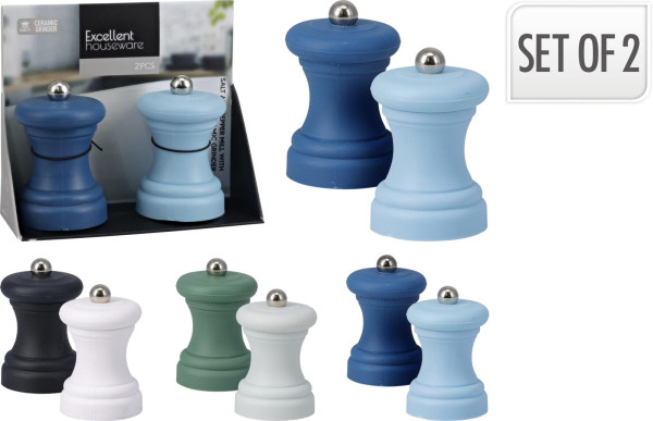 Salz-/Pfeffermühle Set COLORI