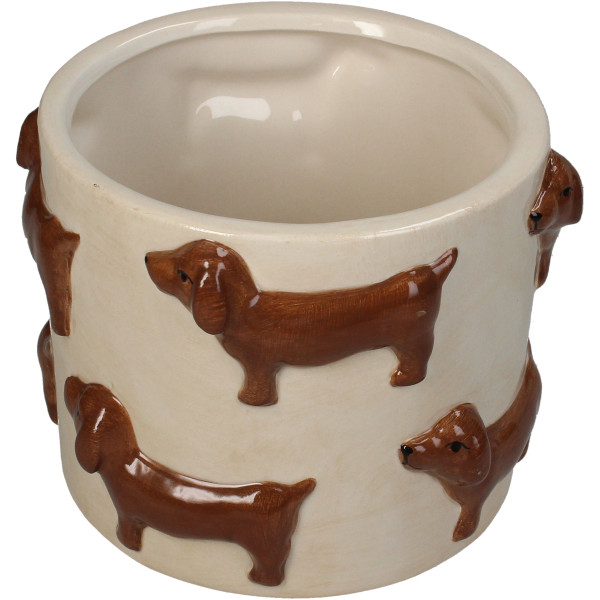 Pflanzgefäß DACHSHUND