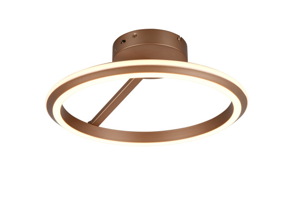 Deckenleuchte AMADOR in coffee aus Metall