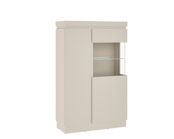 Vitrine ASMUS in kaschmir aus Dekor
