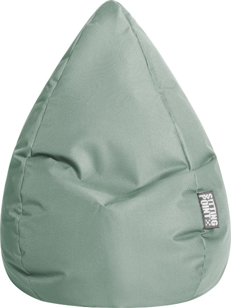 Sitzsack BRAVA XXL in  eukalyptus aus Polyester