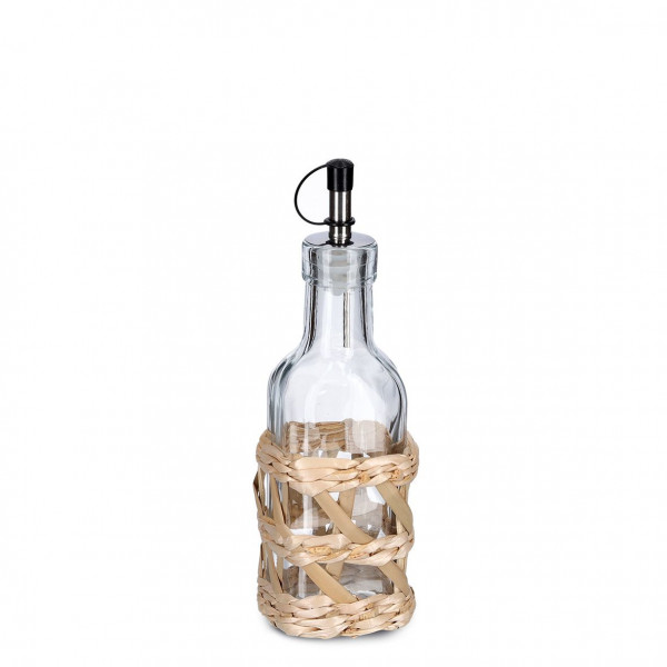 Essig-/Ölflasche BOHO in transparent aus Glas