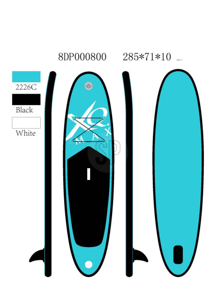 Standup Paddle BOARD blau in blau aus Polypropylen