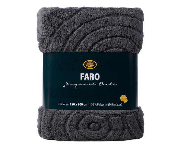 Decke FARO anthrazit