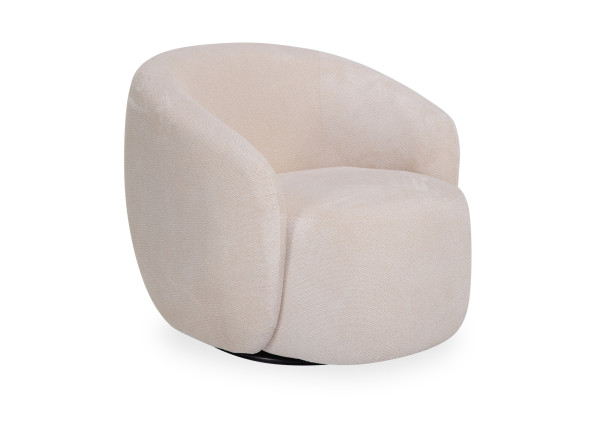 Sessel DROP MARLOT in beige aus Stoff