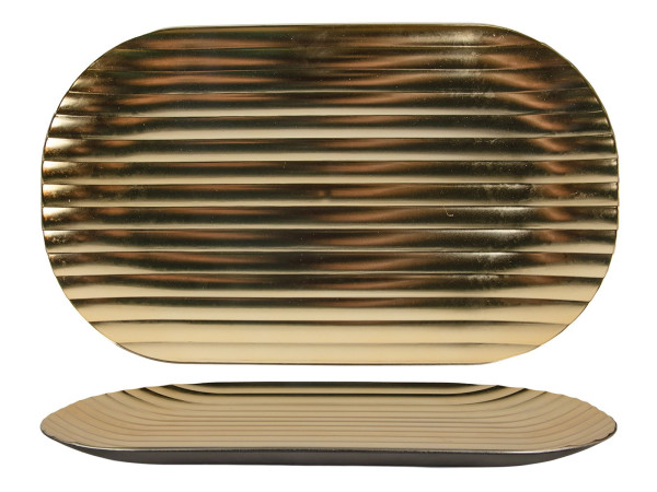 Platzteller GOLDEN OVAL