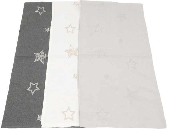 Tischläufer STARS II in mehrfarbig aus Polyester