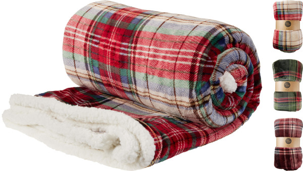 Decke RURAL in mehrfarbig aus Polyester