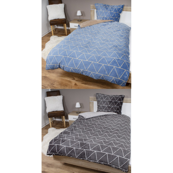 Bettwäsche OSLO in mehrfarbig aus Polyester