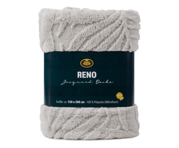 Decke RENO silber
