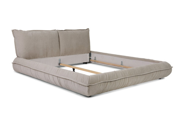 Polsterbett TOM TAILOR PILLOWBED in sand aus Stoff
