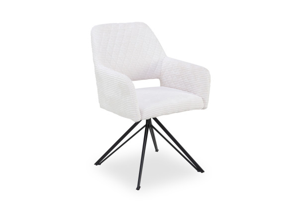Polsterstuhl SANSIBAR HORUM in weiß