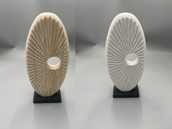 Dekoobjekt AMALIA in mehrfarbig aus Holz