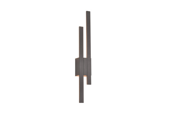 Wandleuchte TAWA in anthrazit aus Aluminium