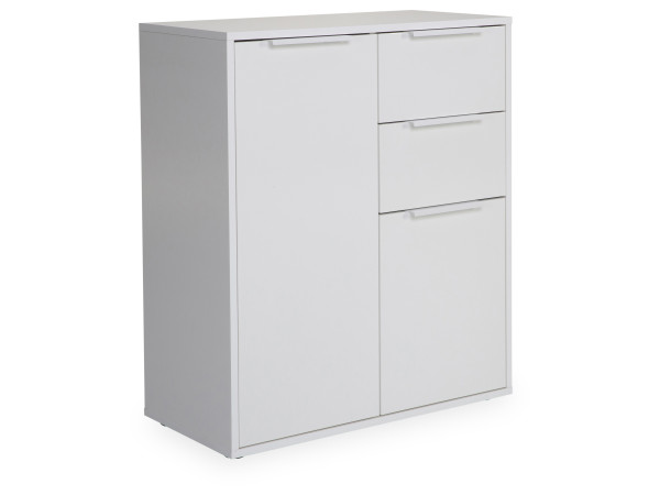 Kommode EFFI in weiß aus Hochglanz